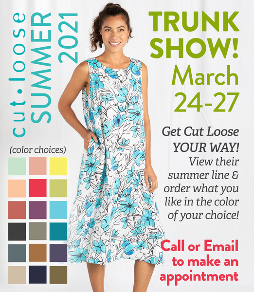 Cut Loose Summer 2021 Trunk Show