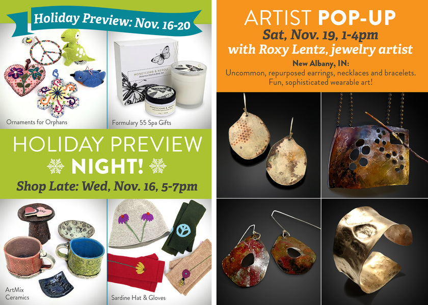 Holiday Preview Week, Nov. 16-20