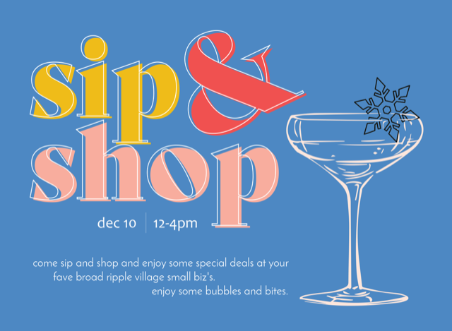 Broad Ripple Village Sip & Shop 2023