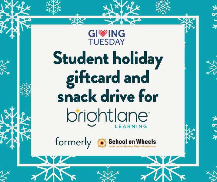 Brightlane Learning Donation Drive