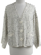 Load image into Gallery viewer, Liv by Habitat DOT CROP CARDI SWEATER
