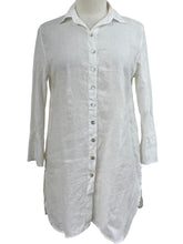 Load image into Gallery viewer, Cut Loose LINEN COMBO EASY SHIRT - ORIGINALLY $115
