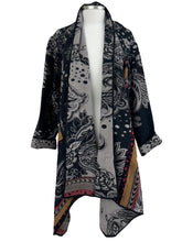 Load image into Gallery viewer, Yaza WOOL SHAWL COLLAR REVERSIBLE JACKET
