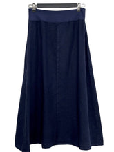 Load image into Gallery viewer, Cut Loose LINEN MIDI ALINE SKIRT - ORIGINALLY $107
