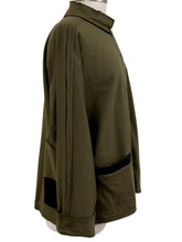 Load image into Gallery viewer, Adverb OLIVE CARDI JACKET
