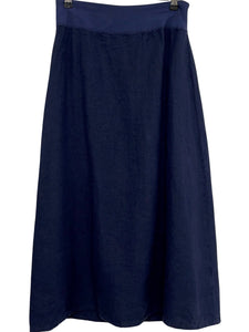 Cut Loose LINEN MIDI ALINE SKIRT - ORIGINALLY $107