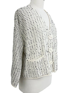 Liv by Habitat DOT CROP CARDI SWEATER