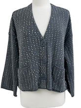 Load image into Gallery viewer, Liv by Habitat DOT CROP CARDI SWEATER
