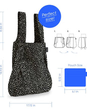 Load image into Gallery viewer, Notabag TWO WAY TOTE BLACK
