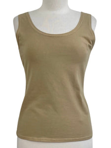 Cut Loose REVERSIBLE LYCRA BOATNECK TANK