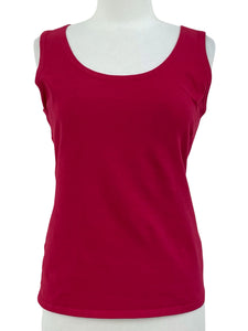 Cut Loose REVERSIBLE LYCRA BOATNECK TANK