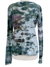 Load image into Gallery viewer, Cynthia Ashby LONG SLEEVE MESH TEE - ORIGINALLY $125
