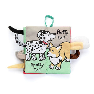 Jellycat TAILS BOOK PUPPY