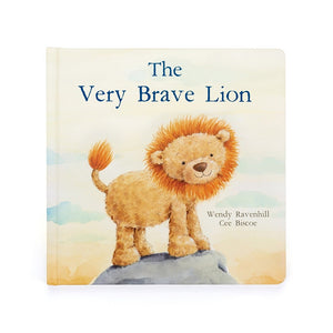 Jellycat VERY BRAVE LION BOOK