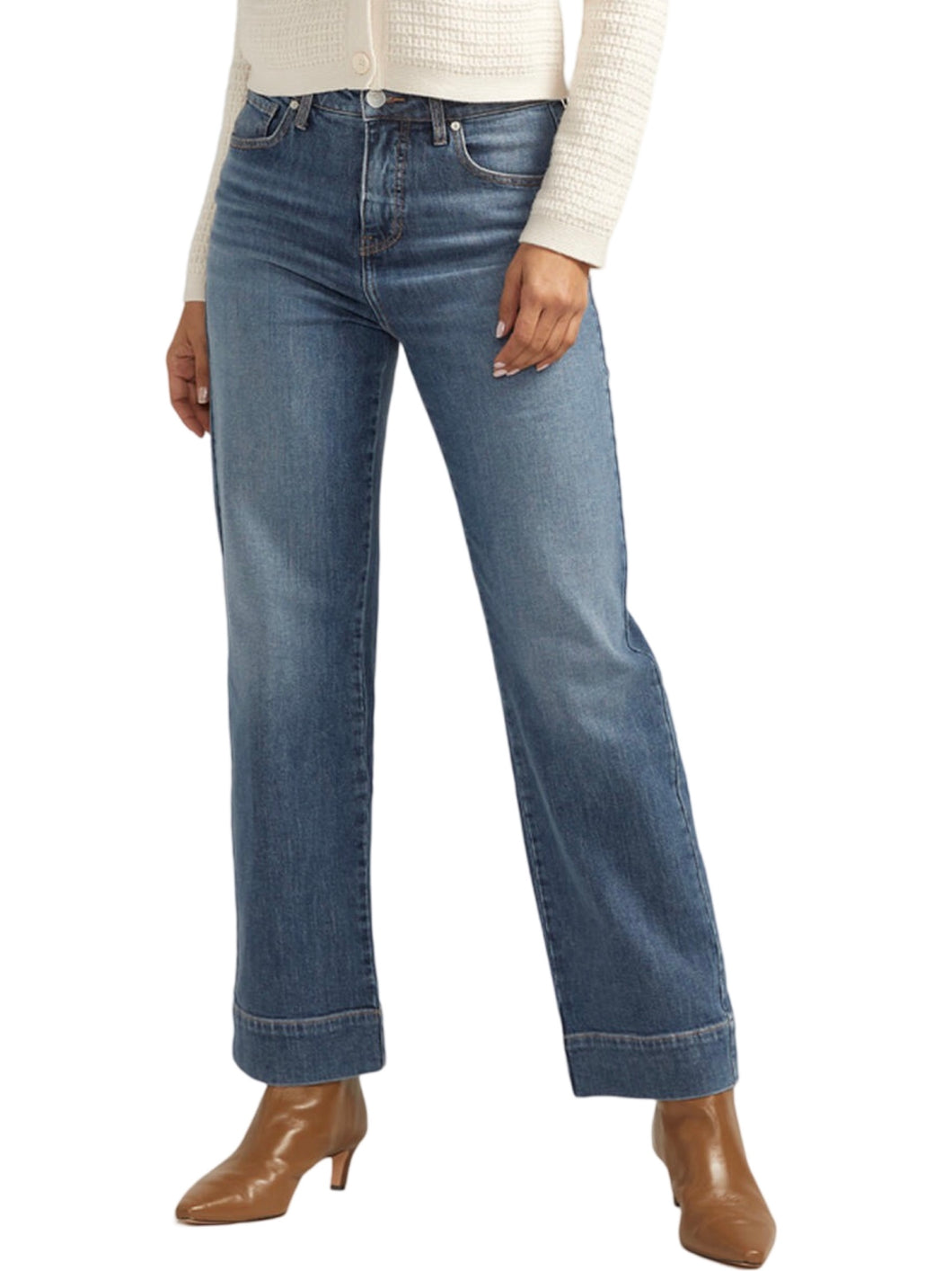 JAG SOPHIA WIDE LEG HI RISE JEAN