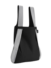 Load image into Gallery viewer, Notabag TWO WAY TOTE GREY AND BLACK
