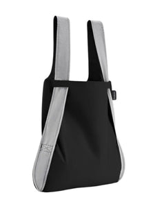 Notabag TWO WAY TOTE GREY AND BLACK