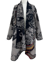 Load image into Gallery viewer, Yaza WOOL SHAWL COLLAR REVERSIBLE JACKET
