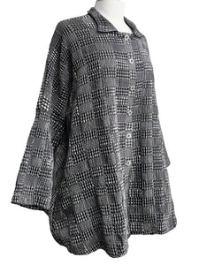 M Square SILVER NEBULA SWING SHIRT