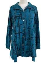 Load image into Gallery viewer, Fenini FLEECE PRINT SWING JACKET
