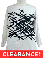 Load image into Gallery viewer, Cynthia Ashby CREW GRAPHIC TEE - ORIGINALLY $169
