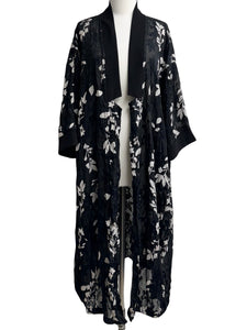 Gershon Bram FLORAL DUSTER JACKET