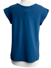 Load image into Gallery viewer, Porto JERSEY CAP SLEEVE TOP - Originally $173
