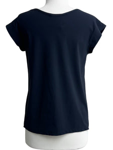 Porto JERSEY CAP SLEEVE TOP - Originally $173