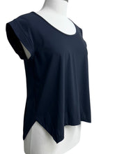 Load image into Gallery viewer, Porto JERSEY CAP SLEEVE TOP - Originally $173
