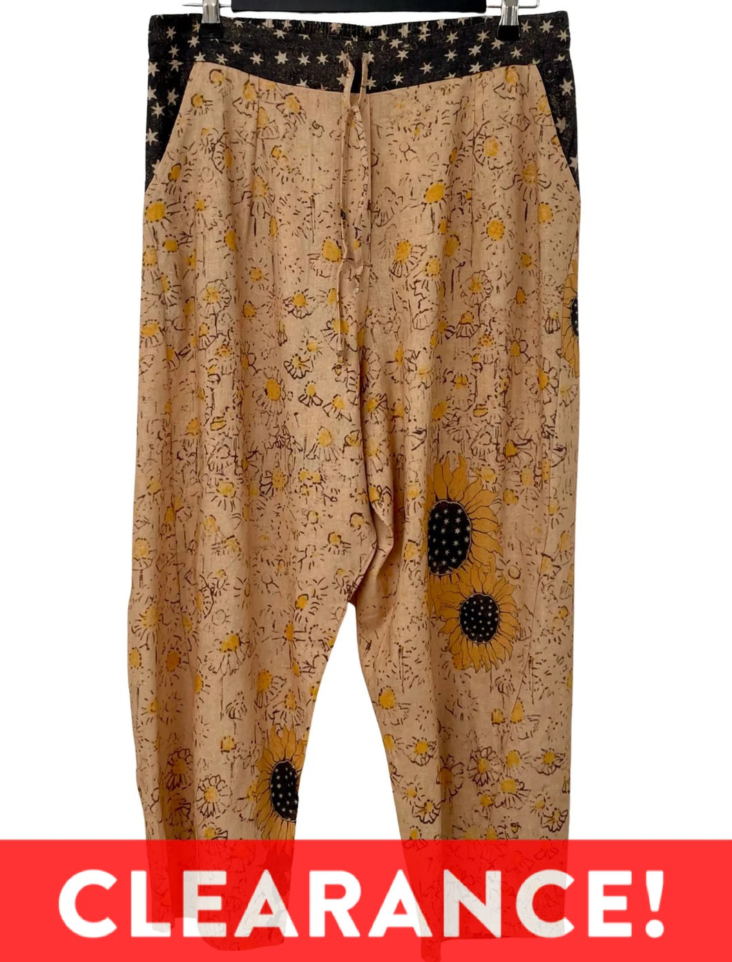 Market of Stars SUNFLOWER CROP PANT - Originally $169