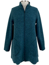 Load image into Gallery viewer, Cut Loose BOILED WOOL SWING ZIP COAT
