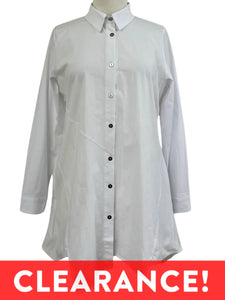 Kozan SOLID SEAM DETAIL SHIRT - ORIGINALLY $169