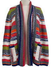 Load image into Gallery viewer, Habitat MULTI STRIPE CARDI
