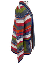 Load image into Gallery viewer, Habitat MULTI STRIPE CARDI
