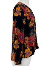 Load image into Gallery viewer, APNY FAUX WRAP PRINT BLOUSE
