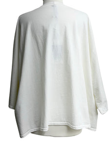 Cynthia Ashby SQUARE 1 PKT TEE - ORIGINALLY $169