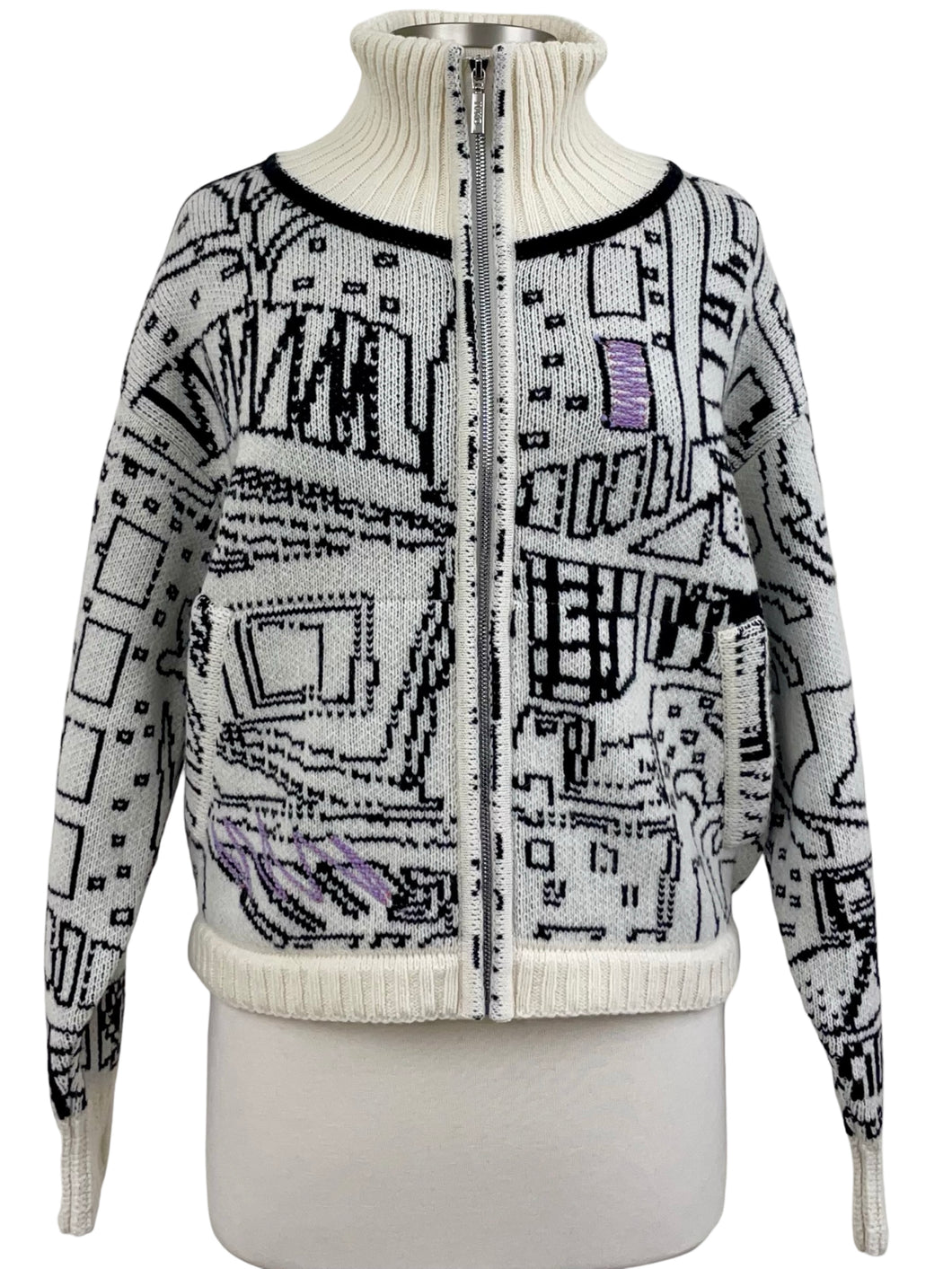 IVKO BOMBER JACKET SWEATER