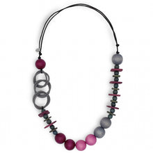 Load image into Gallery viewer, Sylca OMBRE FUSCHIA NECKLACE
