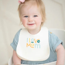 Load image into Gallery viewer, Bella Tunno WONDER BIB LOVE MOM
