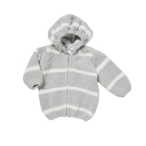 Angel Dear CHENILLE HOODIE GREY