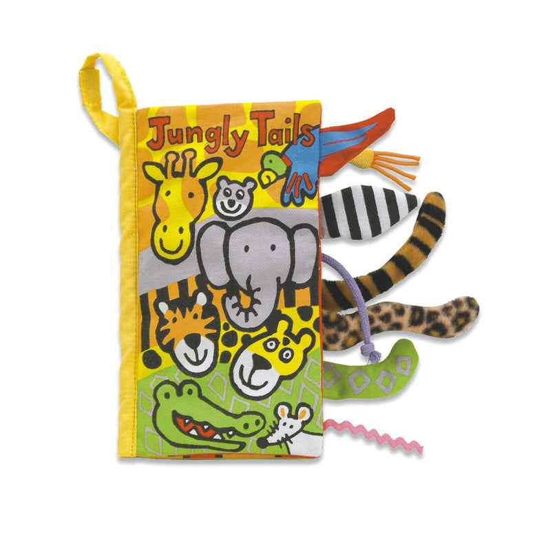 Jellycat SOFT BOOK JUNGLE TAILS