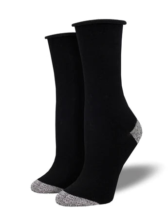 Socksmith WOMENS SOCK CONTRAST HEEL